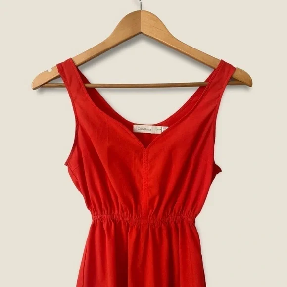 Costa Blanca Red Sweetheart Top - Picture 2 of 7